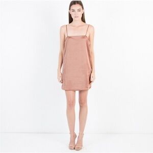 Modern Citizen Alina Silken Slip Tunic Dress
